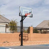Image of Lifetime 60" Mammoth Adjustable Tempered Glass Bolt-Down In-Ground Basketball Hoop