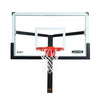 Image of Lifetime 60" Mammoth Adjustable Tempered Glass Bolt-Down In-Ground Basketball Hoop