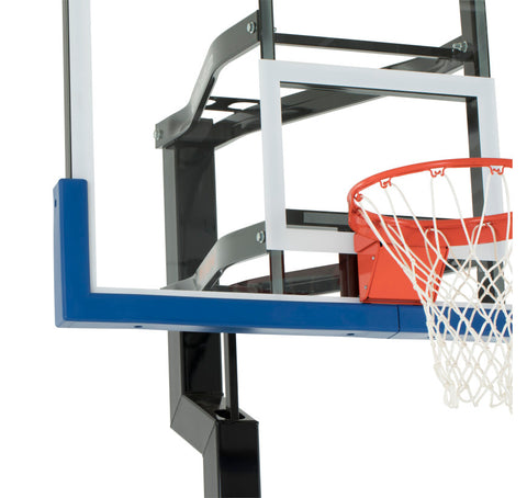 Goalsetter MVP 72" In Ground Basketball Hoop - Glass Backboard