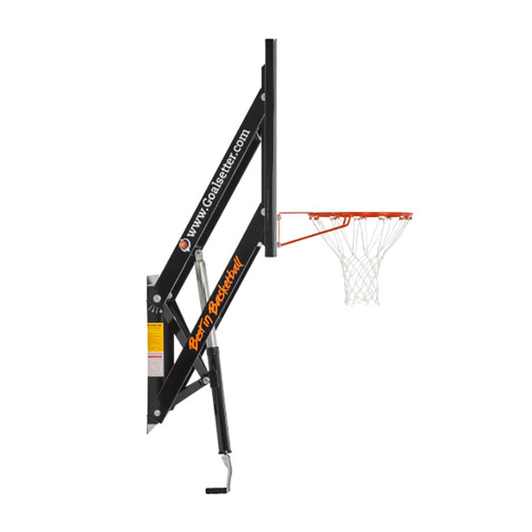 Goaliath 54” Acrylic Wall Mount Basketball Hoop