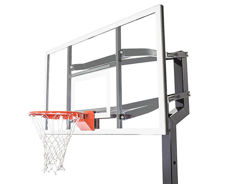 Goalsetter MVP 72" In Ground Basketball Hoop - Glass Backboard