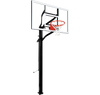 Image of Goalsetter Extreme Series 60" Adjustable In Ground Basketball Hoop - Glass Backboard