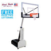 Image of Fury™ Eclipse 60" Smoked Tempered Glass Portable Basketball Hoop by First Team