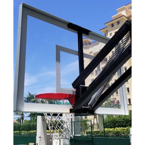 Jam™ Adjustable In-Ground Bolt-Down Basketball Hoop by First Team