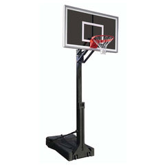 OmniChamp™ Eclipse Smoked Glass Portable Basketball Hoop by First Team