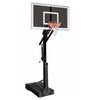 Image of OmniJam™ Eclipse Smoked Glass Portable Basketball Hoop by First Team