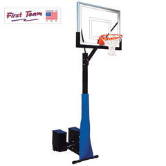 RollaSport™ III 54" Acrylic Portable Basketball Hoop by First Team