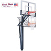 Image of Slam™ Adjustable In-Ground Bolt-Down Basketball Hoop by First Team