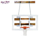 FoldaMount68™ Folding Wall Mount Basketball Hoop System by First Team