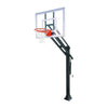 Force™ Adjustable In-Ground Bolt-Down Basketball Hoop by First Team