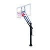 Force™ Adjustable In-Ground Bolt-Down Basketball Hoop by First Team