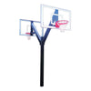 Legend™ Jr. Fixed-Height In-Ground Basketball Hoop by First Team