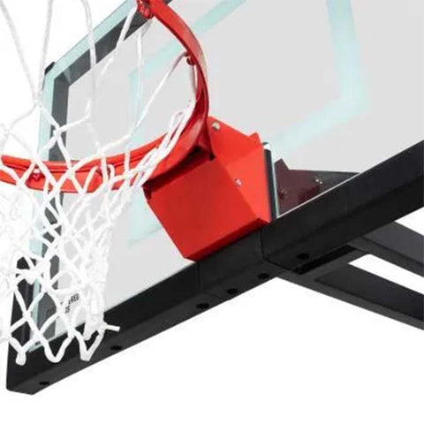 Lifetime 60" Mammoth Adjustable Tempered Glass Bolt-Down In-Ground Basketball Hoop