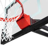 Image of Lifetime 60" Mammoth Adjustable Tempered Glass Bolt-Down In-Ground Basketball Hoop