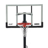 Image of Lifetime 54" Crank Adjustable Tempered Glass Bolt-Down In-Ground Basketball Hoop