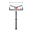 Image of Lifetime 60" Mammoth Adjustable Tempered Glass Bolt-Down In-Ground Basketball Hoop