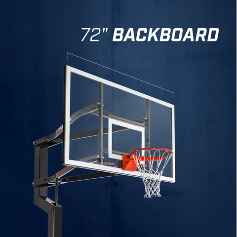 Goalsetter MVP 72" In Ground Basketball Hoop - Acrylic Backboard