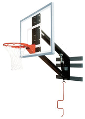 Bison ZipCrank Adjustable Wall-Mount Basketball Hoop