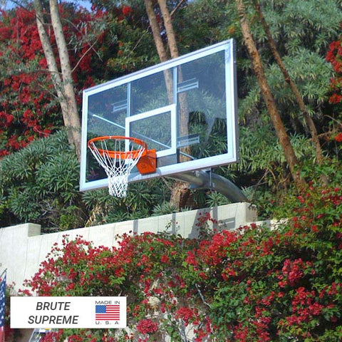 Brute™ Fixed-Height In-Ground Basketball Hoop by First Team