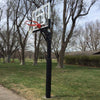 Image of Champ™ Adjustable In-Ground Bolt-Down Basketball Hoop by First Team