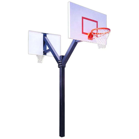 Legend™ Jr. Fixed-Height In-Ground Basketball Hoop by First Team