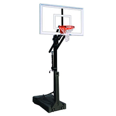 OmniJam™ Turbo Tempered Glass Portable Basketball Hoop by First Team