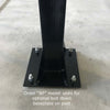 Image of Legacy™ Fixed-Height In-Ground Bolt-Down Basketball Hoop by First Team