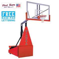 Storm™ Select 60" Acrylic Portable Basketball Hoop by First Team