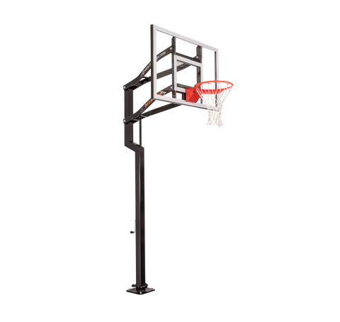 Contender 54" Goalsetter In Ground Basketball Hoop - Glass Backboard