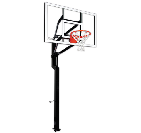 Goalsetter All American 60" In Ground Basketball Hoop - Glass Backboard