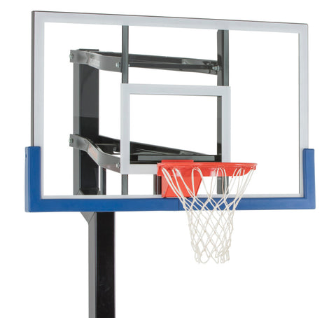 Contender 54" Goalsetter In Ground Basketball Hoop - Glass Backboard