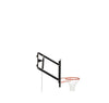 Image of 48" Goalsetter Wall Mount Basketball Hoop - GS48