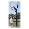 Image of Champ™ Adjustable In-Ground Bolt-Down Basketball Hoop by First Team