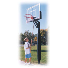 Champ™ Adjustable In-Ground Basketball Hoop by First Team