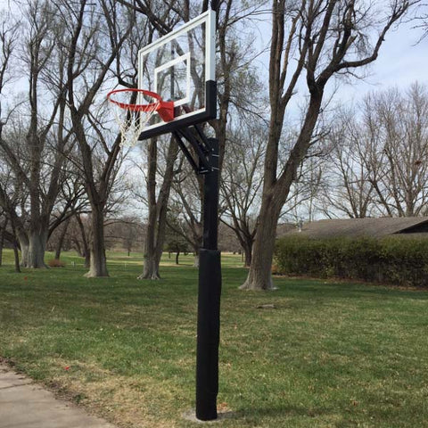 Champ™ Adjustable In-Ground Basketball Hoop by First Team