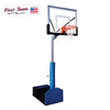 Image of Rampage™ Turbo 54" Tempered Glass Portable Basketball Hoop by First Team