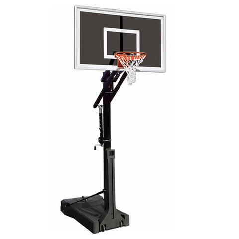 OmniJam™ Eclipse Smoked Glass Portable Basketball Hoop by First Team