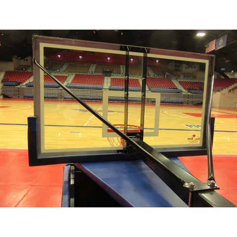 Storm™ Pro 60" Tempered Glass Portable Basketball Hoop by First Team