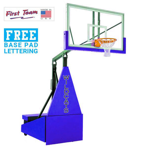 Storm™ Supreme 72" Acrylic Portable Basketball Hoop by First Team