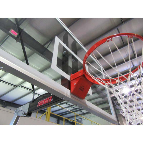 Thunder™ Ultra 54" Tempered Glass Portable Basketball Hoop by First Team