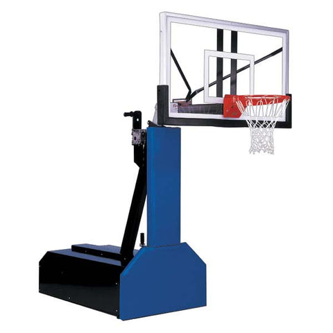 Thunder™ Ultra 54" Tempered Glass Portable Basketball Hoop by First Team