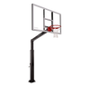 Image of Launch Pro Series 72" In-Ground Basketball Hoop - Glass Backboard