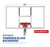 Image of Launch Series 60" In-Ground Basketball Hoop - Acrylic Backboard